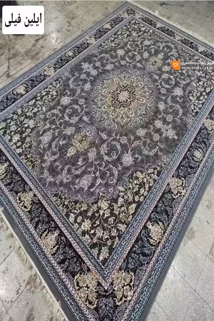 فرش ماشینی 440 شانه ایلین نگین کسری کاشان